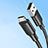 Kabel USB 2.0 Android Universal 2A H03 für Apple iPad Air 5 10.9 (2022) Schwarz