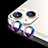 Kameraschutz Gehärtetes Glas Glasfolie Skins zum Aufkleben C08 Panzerglas für Apple iPhone 13 Violett