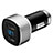 Kfz-Ladegerät Adapter 4.8A Dual USB Zweifach Stecker Fast Charge Universal Silber