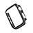 Kohlefaser Hülle Handyhülle Luxus Schutzhülle Flexible Tasche Köper für Apple iWatch 5 40mm Schwarz