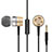 Kopfhörer Stereo Sport Ohrhörer In Ear Headset H30 Gold