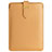Leder Handy Tasche Sleeve Schutz Hülle L04 für Apple MacBook Pro 13 zoll Braun