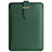 Leder Handy Tasche Sleeve Schutz Hülle L04 für Apple MacBook Pro 15 zoll Retina Grün