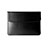 Leder Handy Tasche Sleeve Schutz Hülle L05 für Apple MacBook Air 13 zoll Schwarz