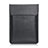 Leder Handy Tasche Sleeve Schutz Hülle L21 für Apple MacBook Air 11 zoll Schwarz