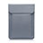 Leder Handy Tasche Sleeve Schutz Hülle L21 für Apple MacBook Pro 15 zoll Grau