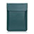 Leder Handy Tasche Sleeve Schutz Hülle L21 für Apple MacBook Pro 15 zoll Grün