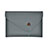 Leder Handy Tasche Sleeve Schutz Hülle L22 für Apple MacBook Pro 15 zoll Grau