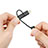 Lightning USB Ladekabel Kabel Android Micro USB C01 für Apple iPod Touch 5 Schwarz