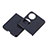 Luxus Leder Hülle Handyhülle und Kunststoff Schutzhülle Hartschalen Tasche BH8 für Huawei P60 Pocket