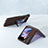 Luxus Leder Hülle Handyhülle und Kunststoff Schutzhülle Hartschalen Tasche BH9 für Oppo Find N2 Flip 5G