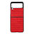 Luxus Leder Hülle Handyhülle und Kunststoff Schutzhülle Hartschalen Tasche H06 für Samsung Galaxy Z Flip3 5G