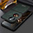 Luxus Leder Hülle Handyhülle und Kunststoff Schutzhülle Hartschalen Tasche LD3 für Huawei P60 Pocket Grün