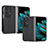 Luxus Leder Hülle Handyhülle und Kunststoff Schutzhülle Hartschalen Tasche SD2 für Oppo Find N2 5G