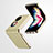 Luxus Leder Hülle Handyhülle und Kunststoff Schutzhülle Hartschalen Tasche ZL1 für Huawei P60 Pocket Gold