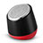 Mini Lautsprecher Stereo Speaker S02 Schwarz