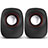 Mini Lautsprecher Stereo Speaker W01 Schwarz