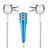 Mini-Stereo-Mikrofon Mic 3.5 mm Klinkenbuchse M01 Blau