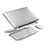 NoteBook Halter Halterung Laptop Ständer Universal K01 für Apple MacBook Air 13 zoll (2020) Silber