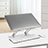 NoteBook Halter Halterung Laptop Ständer Universal K12 für Huawei Honor MagicBook 14 Silber