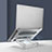 NoteBook Halter Halterung Laptop Ständer Universal K12 für Huawei Honor MagicBook 14 Silber