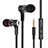 Ohrhörer Stereo Sport Kopfhörer In Ear Headset H12 Schwarz