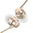 Ohrhörer Stereo Sport Kopfhörer In Ear Headset H28 Gold