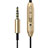 Ohrhörer Stereo Sport Kopfhörer In Ear Headset H34 Gold