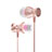 Ohrhörer Stereo Sport Kopfhörer In Ear Headset H34 Rosa