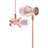 Ohrhörer Stereo Sport Kopfhörer In Ear Headset H34 Rosa