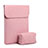 Samt Handy Tasche Schutz Hülle für Apple MacBook Air 13 zoll Rosa
