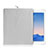 Samt Handy Tasche Schutz Hülle für Huawei MediaPad T5 10.1 AGS2-W09 Weiß