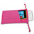 Samtbeutel Säckchen Samt Handy Tasche Universal Pink