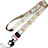 Schlüsselband Schlüsselbänder Umhängeband Lanyard N02 Grün