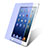 Schutzfolie Displayschutzfolie Panzerfolie Skins zum Aufkleben Gehärtetes Glas Glasfolie Anti Blue Ray für Apple iPad 2 Blau