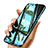 Schutzfolie Displayschutzfolie Panzerfolie Skins zum Aufkleben Gehärtetes Glas Glasfolie Anti Blue Ray für Xiaomi Mi 6 Blau