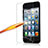 Schutzfolie Displayschutzfolie Panzerfolie Skins zum Aufkleben Gehärtetes Glas Glasfolie für Apple iPod Touch 4 Klar