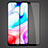 Schutzfolie Full Coverage Displayschutzfolie Panzerfolie Gehärtetes Glas Glasfolie Skins zum Aufkleben Panzerglas F02 für Xiaomi Redmi 8 Schwarz