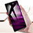 Schutzfolie Full Coverage Displayschutzfolie Panzerfolie Gehärtetes Glas Glasfolie Skins zum Aufkleben Panzerglas F05 für Samsung Galaxy Quantum4 5G Schwarz