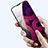 Schutzfolie Full Coverage Displayschutzfolie Panzerfolie Gehärtetes Glas Glasfolie Skins zum Aufkleben Panzerglas F09 für Apple iPhone 15 Pro Max Schwarz