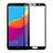 Schutzfolie Full Coverage Displayschutzfolie Panzerfolie Gehärtetes Glas Glasfolie Skins zum Aufkleben Panzerglas für Huawei Honor Play 7 Schwarz