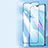 Schutzfolie Full Coverage Displayschutzfolie Panzerfolie Gehärtetes Glas Glasfolie Skins zum Aufkleben Panzerglas für Xiaomi Redmi A2 Plus Schwarz