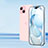 Schutzfolie Full Coverage Displayschutzfolie Panzerfolie Gehärtetes Glas Glasfolie Skins zum Aufkleben Panzerglas U03 für Apple iPhone 15 Plus Schwarz