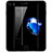 Schutzfolie Full Coverage Displayschutzfolie Panzerfolie Skins zum Aufkleben Gehärtetes Glas Glasfolie F02 für Apple iPhone 7 Schwarz