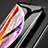 Schutzfolie Full Coverage Displayschutzfolie Panzerfolie Skins zum Aufkleben Gehärtetes Glas Glasfolie F02 für Apple iPhone XR Schwarz