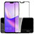 Schutzfolie Full Coverage Displayschutzfolie Panzerfolie Skins zum Aufkleben Gehärtetes Glas Glasfolie F02 für Huawei Honor V10 Lite Schwarz