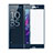 Schutzfolie Full Coverage Displayschutzfolie Panzerfolie Skins zum Aufkleben Gehärtetes Glas Glasfolie F02 für Sony Xperia XZ Blau