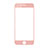 Schutzfolie Full Coverage Displayschutzfolie Panzerfolie Skins zum Aufkleben Gehärtetes Glas Glasfolie F03 für Apple iPhone 6S Plus Rosa