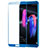 Schutzfolie Full Coverage Displayschutzfolie Panzerfolie Skins zum Aufkleben Gehärtetes Glas Glasfolie F03 für Huawei Honor 9 Lite Blau