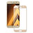 Schutzfolie Full Coverage Displayschutzfolie Panzerfolie Skins zum Aufkleben Gehärtetes Glas Glasfolie F03 für Samsung Galaxy A5 (2017) SM-A520F Gold